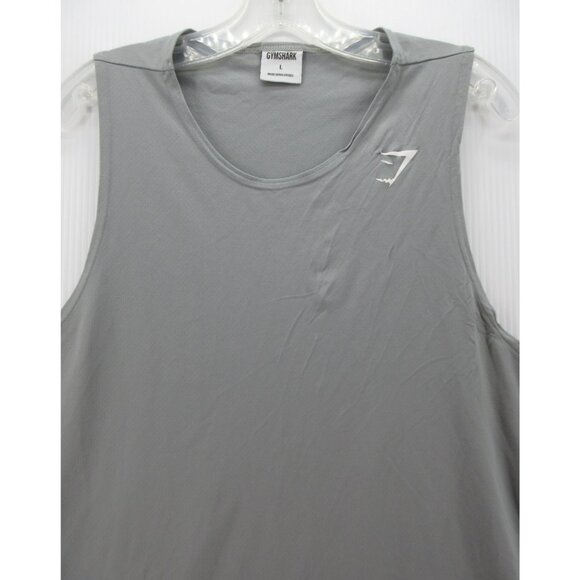 Gymshark Shirt Large Muscle Tank Top Performance Gym Training Athletic - Picture 2 of 9